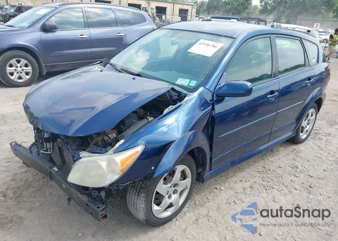 2008 Pontiac Vibe z USA, uszkodzony, nr VIN 5Y2SL658X8Z418316